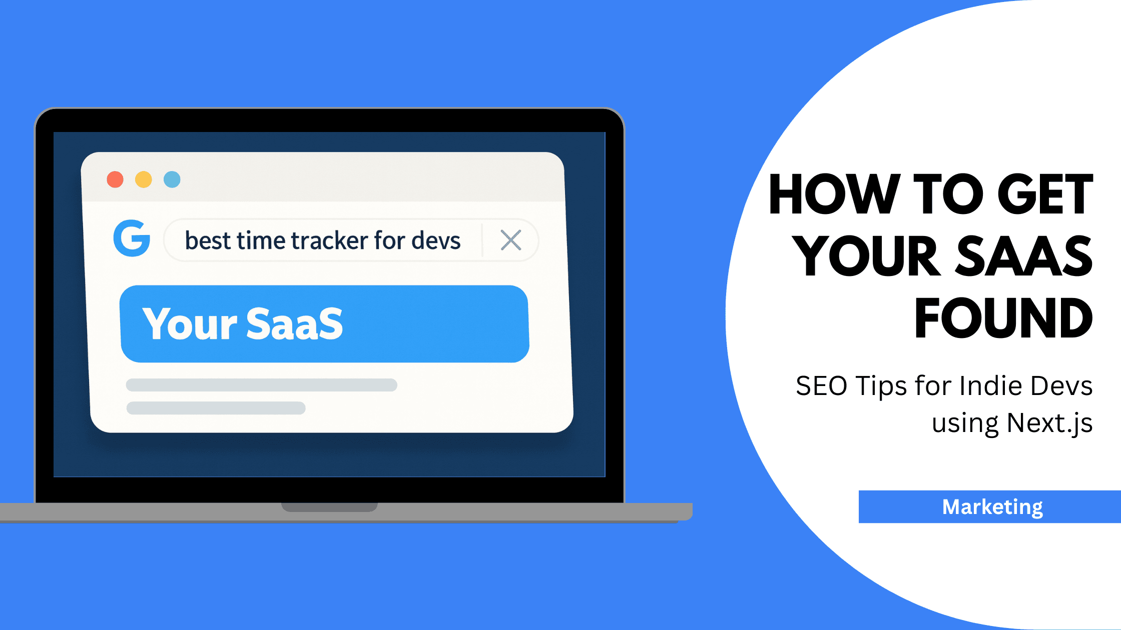 SEO for Indie Developers: Getting Your Next.js SaaS Found